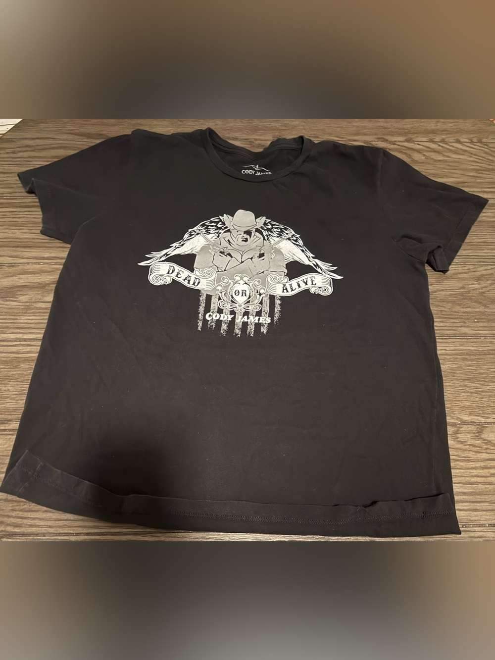 CODY JAMES MEN'S DEAD OR ALIVE SHORT SLEEVE GRAPHIC T-SHIRT